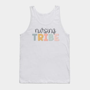 Nursing Tribe Muted Pastels Tank Top